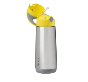 b.box Insulated Drink Bottle 500ml - Lemon Sherbet