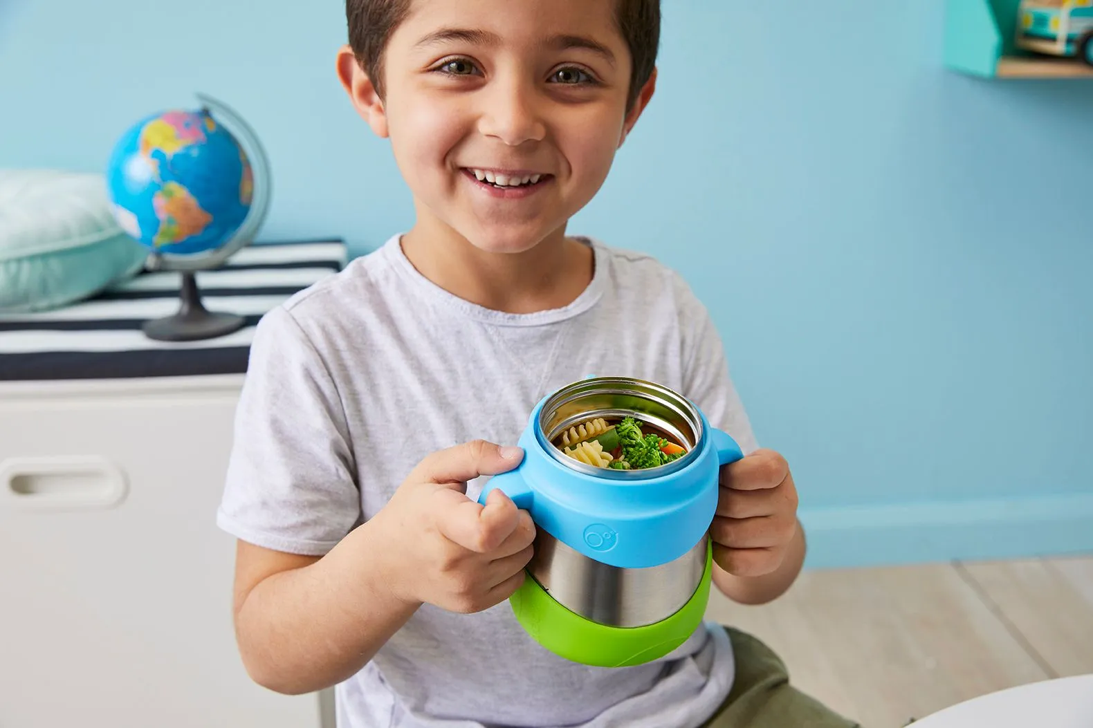 b.box Insulated Food Jar - Indigo Rose