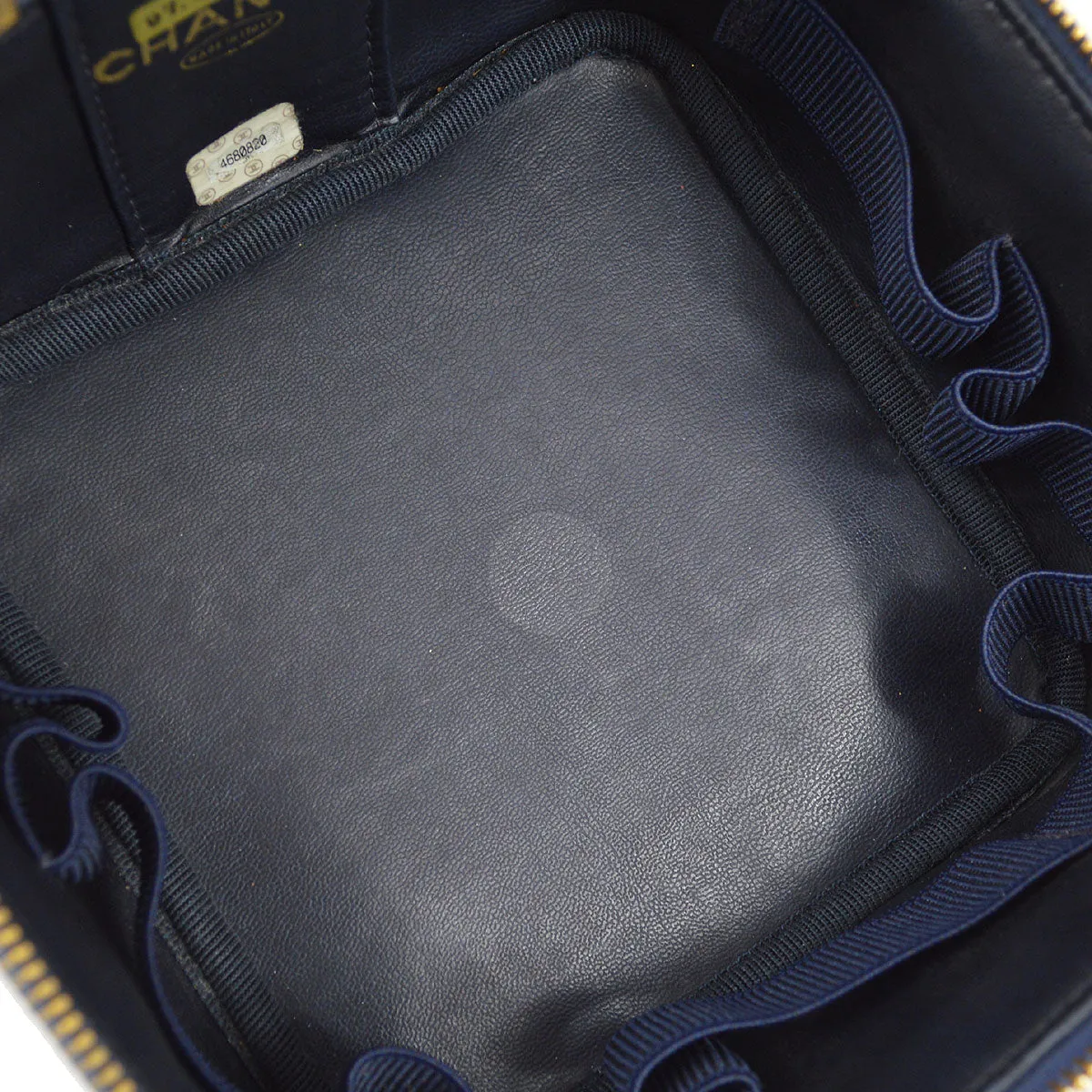 CHANEL 1997 timeless Vanity Handbag Denim 75985