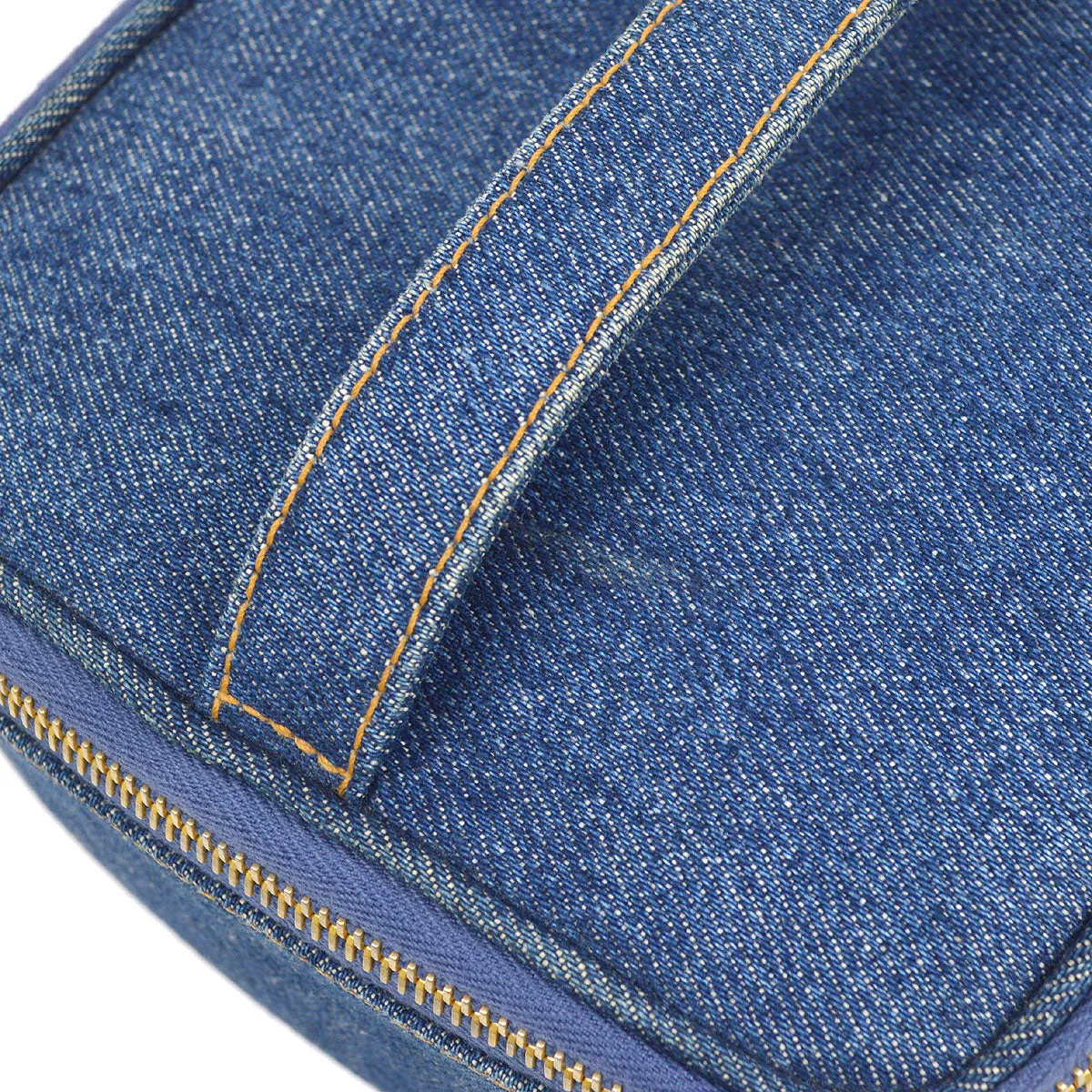 CHANEL 1997 timeless Vanity Handbag Denim 75985