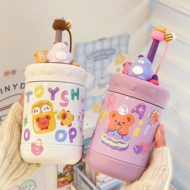 Cute Bear Hot Drink Cup 370ml