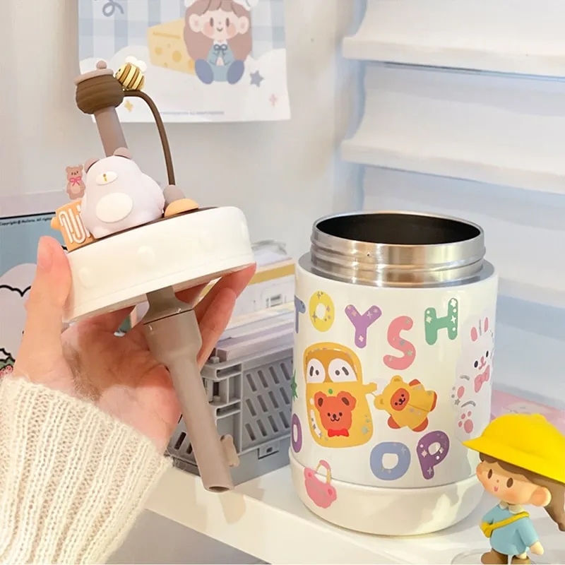 Cute Bear Hot Drink Cup 370ml
