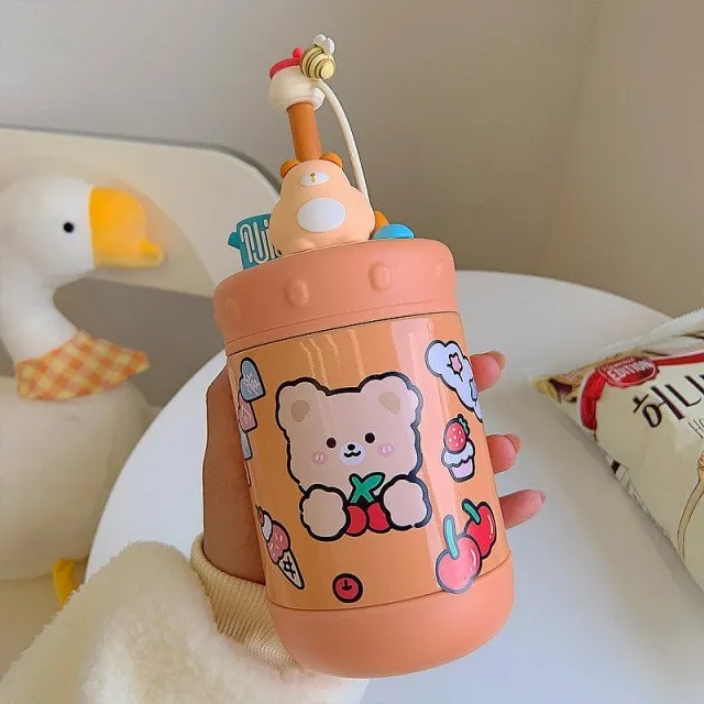 Cute Bear Hot Drink Cup 370ml