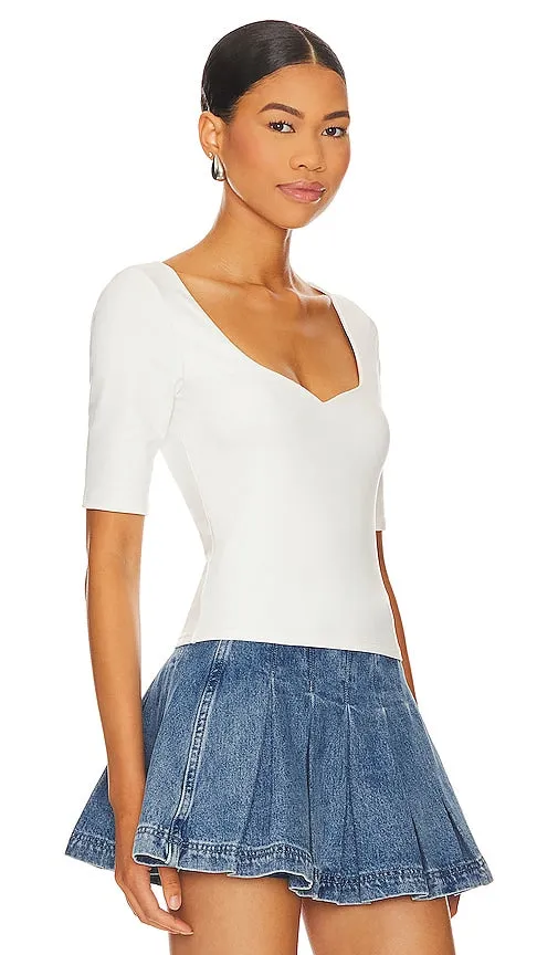 Free People x Intimately FP Autumn Sun Top in Ivory