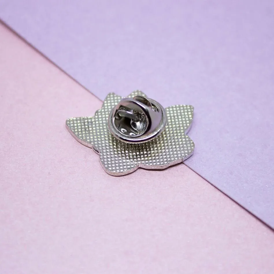 Green Succulent Plant Enamel Pin