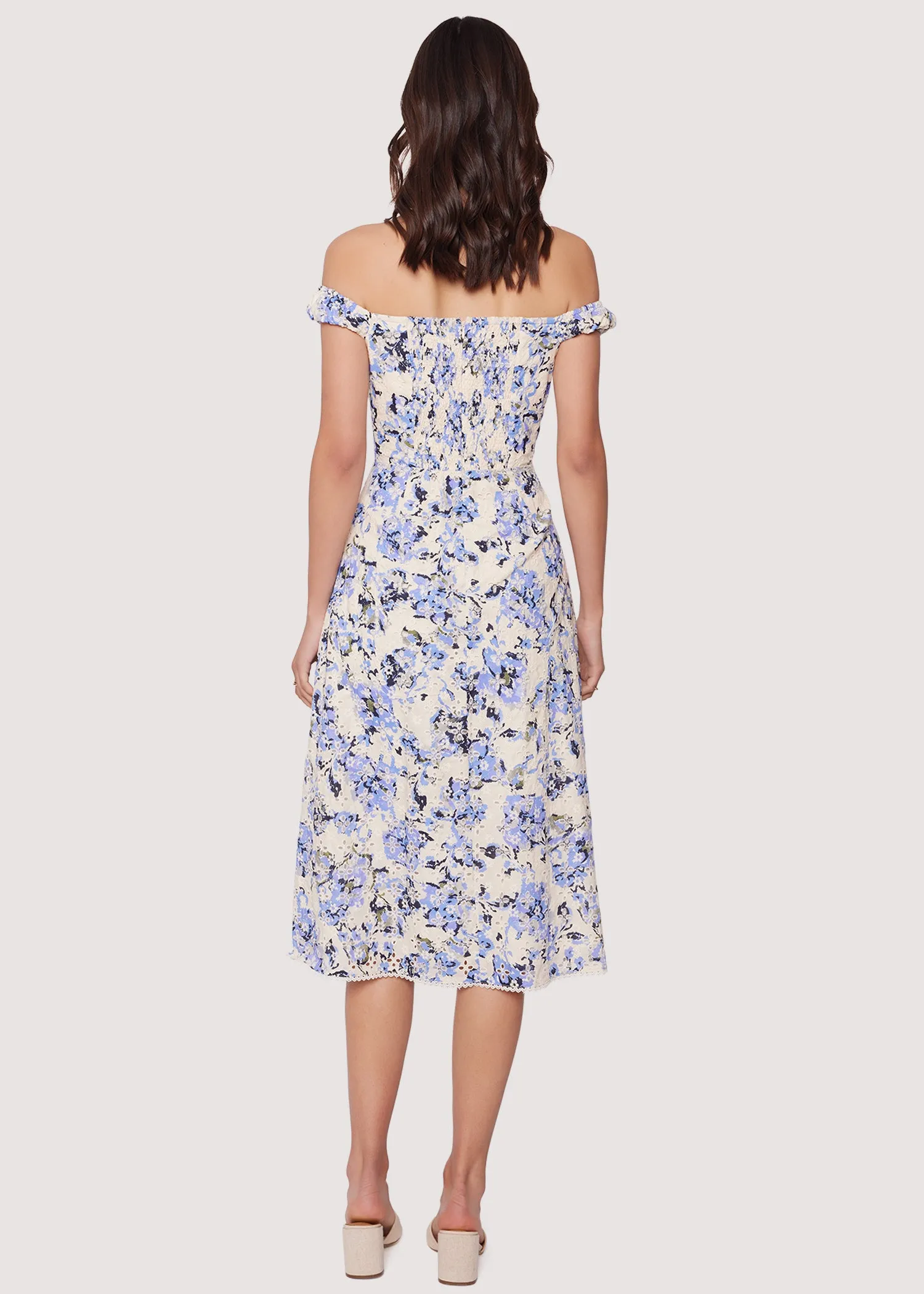 Light Of Iris Midi Dress