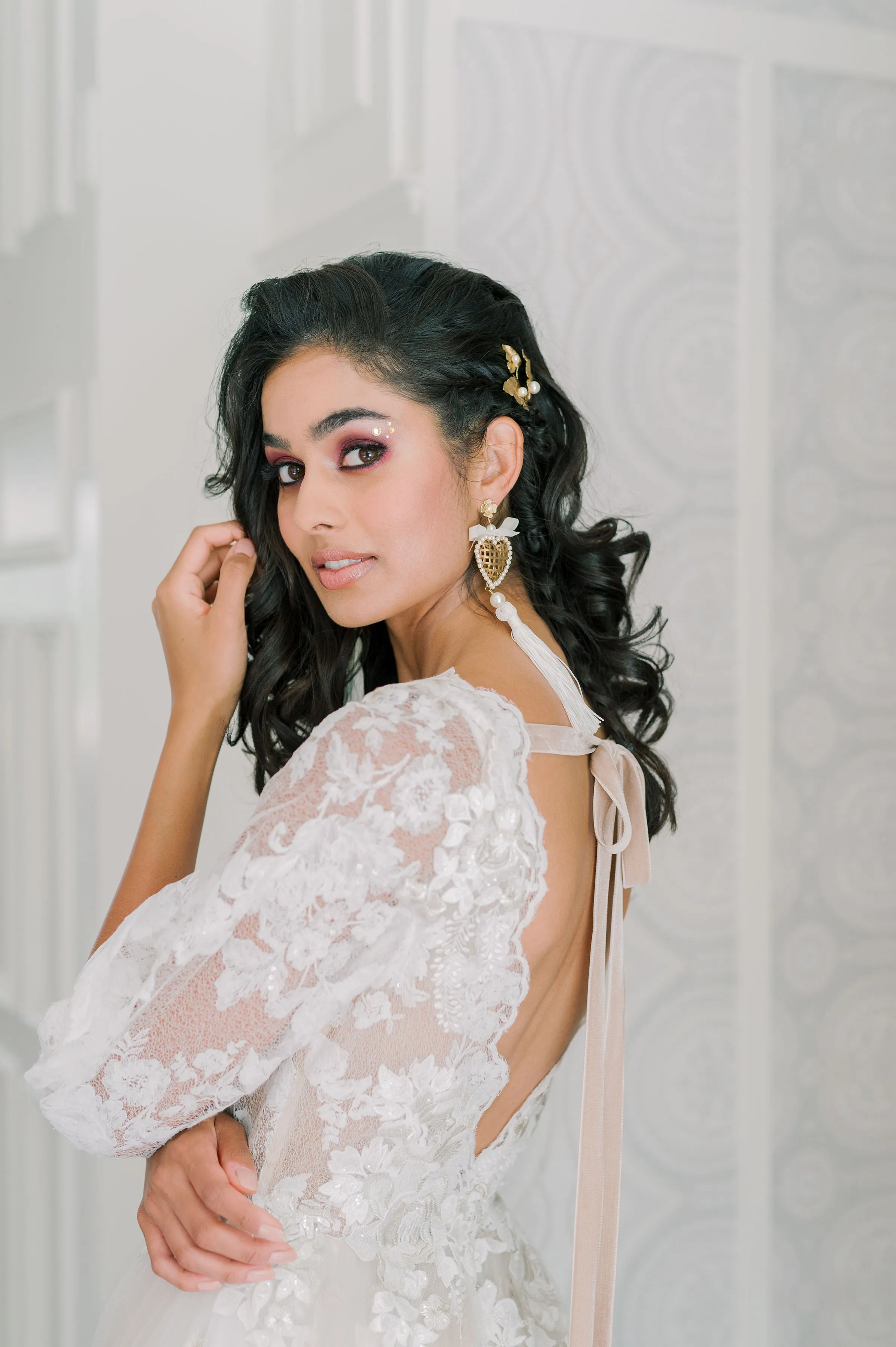 LILY Off the Rack tulle wedding dress