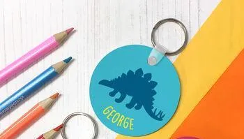 Personalised Insulated Stegosaurus Lunch Bag