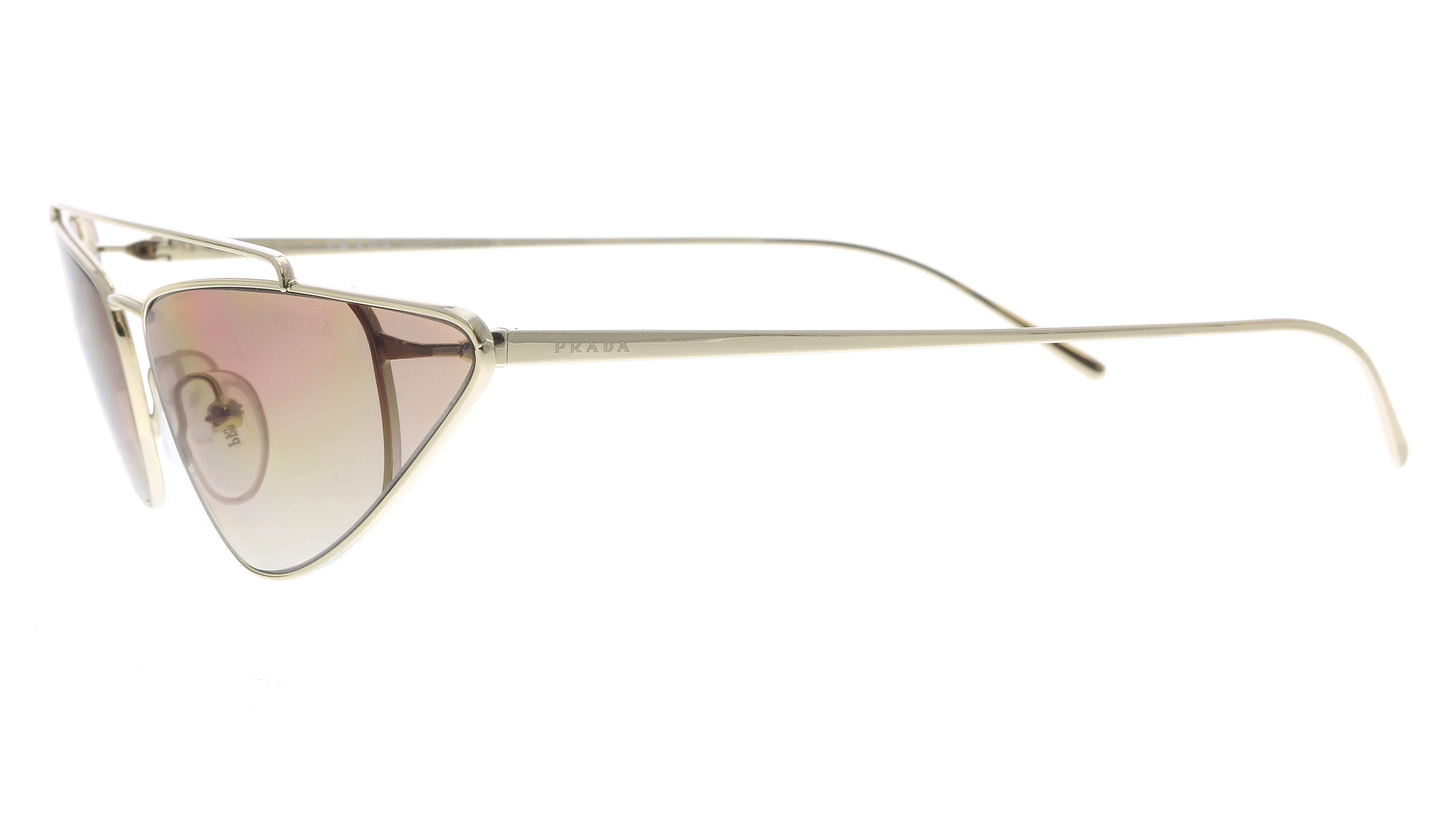 Prada  PR63US ZVN4O0 CATWALK Silver Light Gold Sunglasses