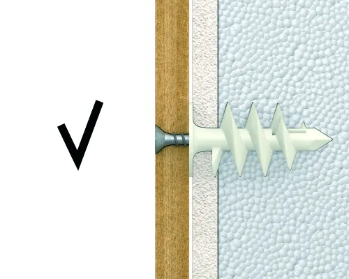 Rawlplug R-ISO-PLUG Insulation Fixings - Helical - Insulated Facade Fastening