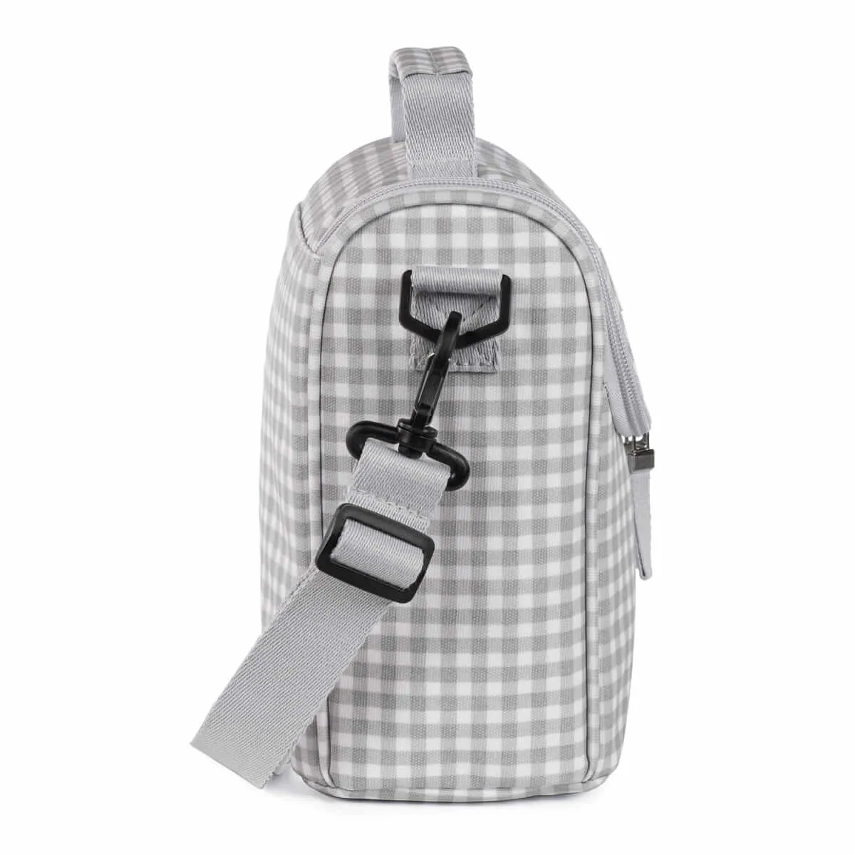 Walking Mum Insulated Bottle Bag - I Love Vichy GREY