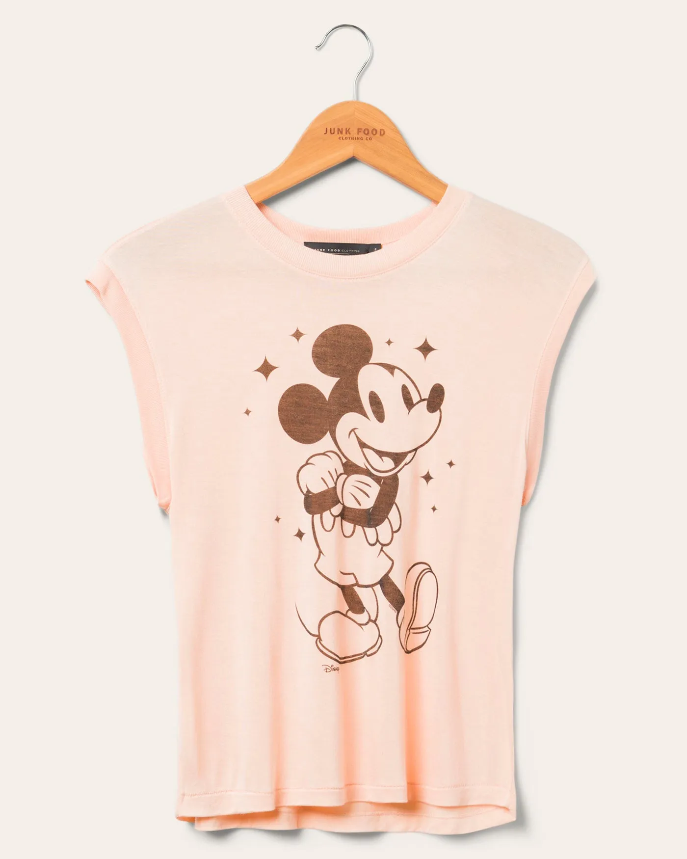 Women's Sparkle Mickey Vintage Tissue Tank